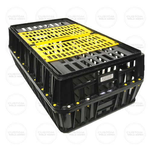 Poultry transport crates box plasic UK stock large size 